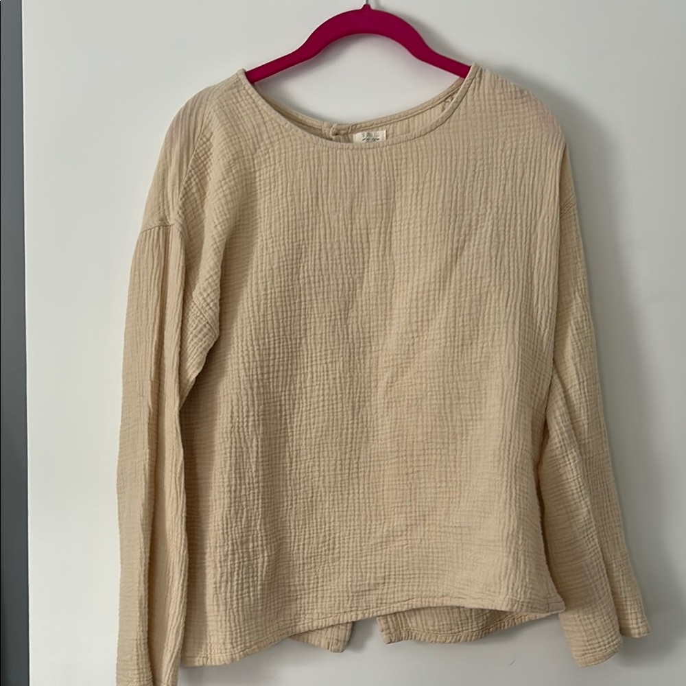 Women's Cream Top